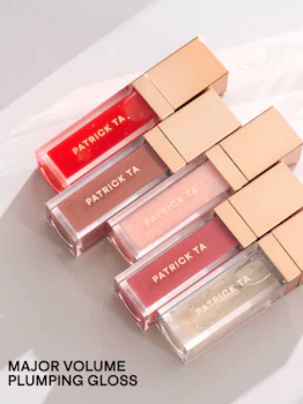 SALE! ✅ Patrick Ta  POUTY (Shimmer) Major Volume Plumping Lip Gloss ⭐ BNIB